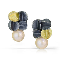 Cube Urban Cluster Pearl Earrings