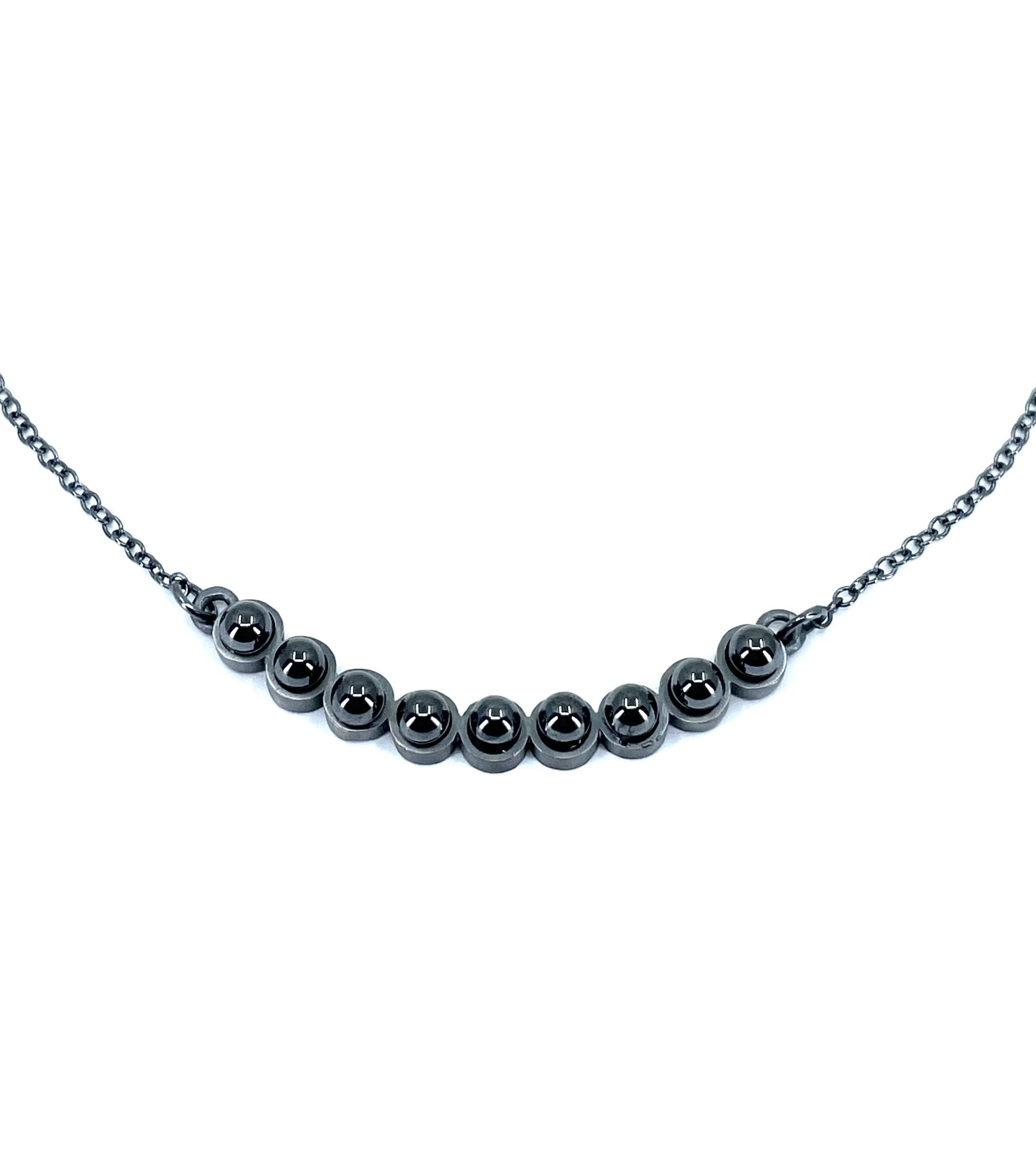 Multi Hematite Necklace
