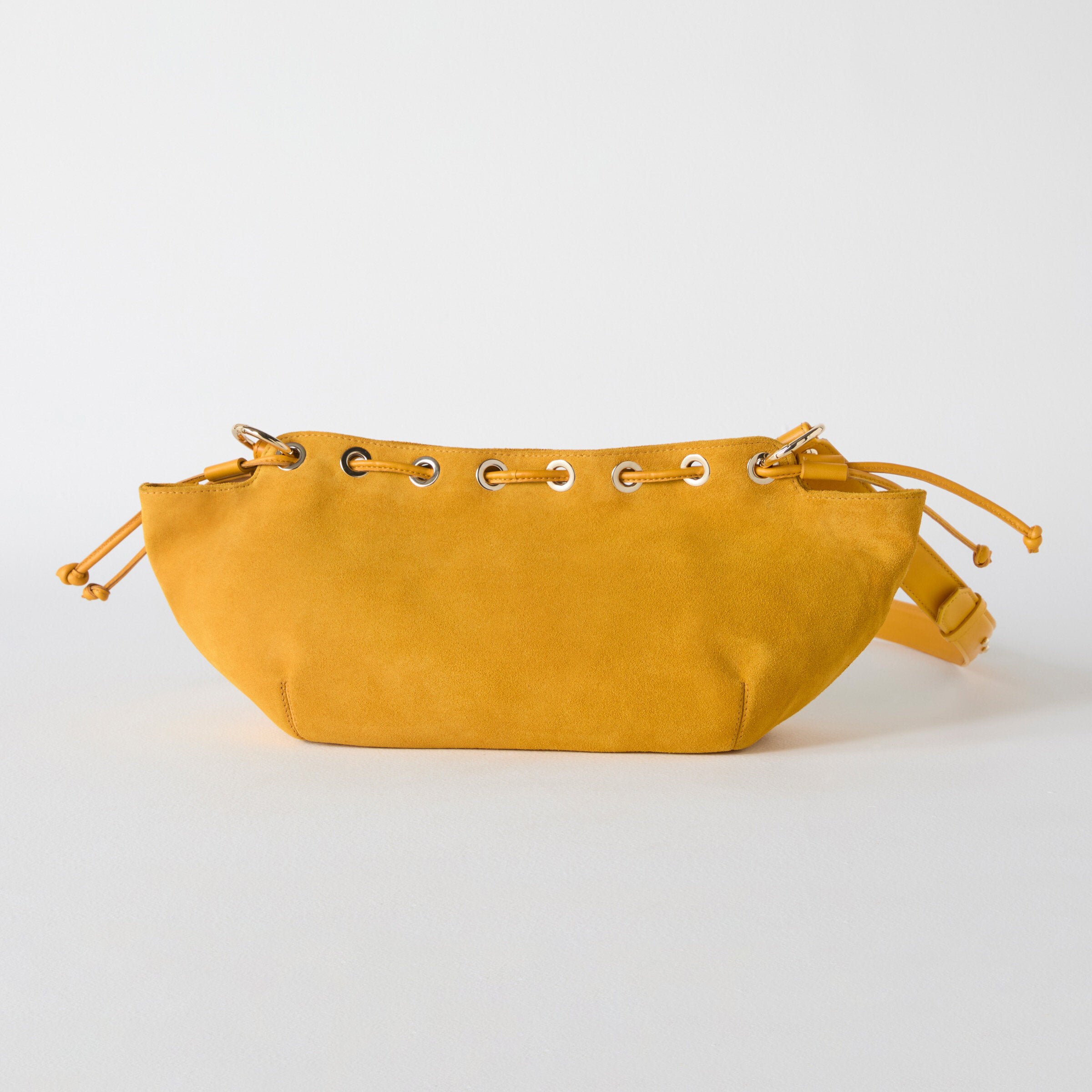 Suede East West Bag