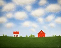Under a Cloud Filled Summer Sky