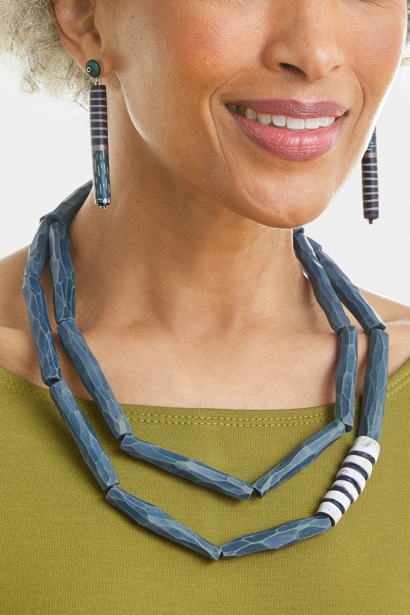 shown with the Destination Necklace by Genevieve Williamson