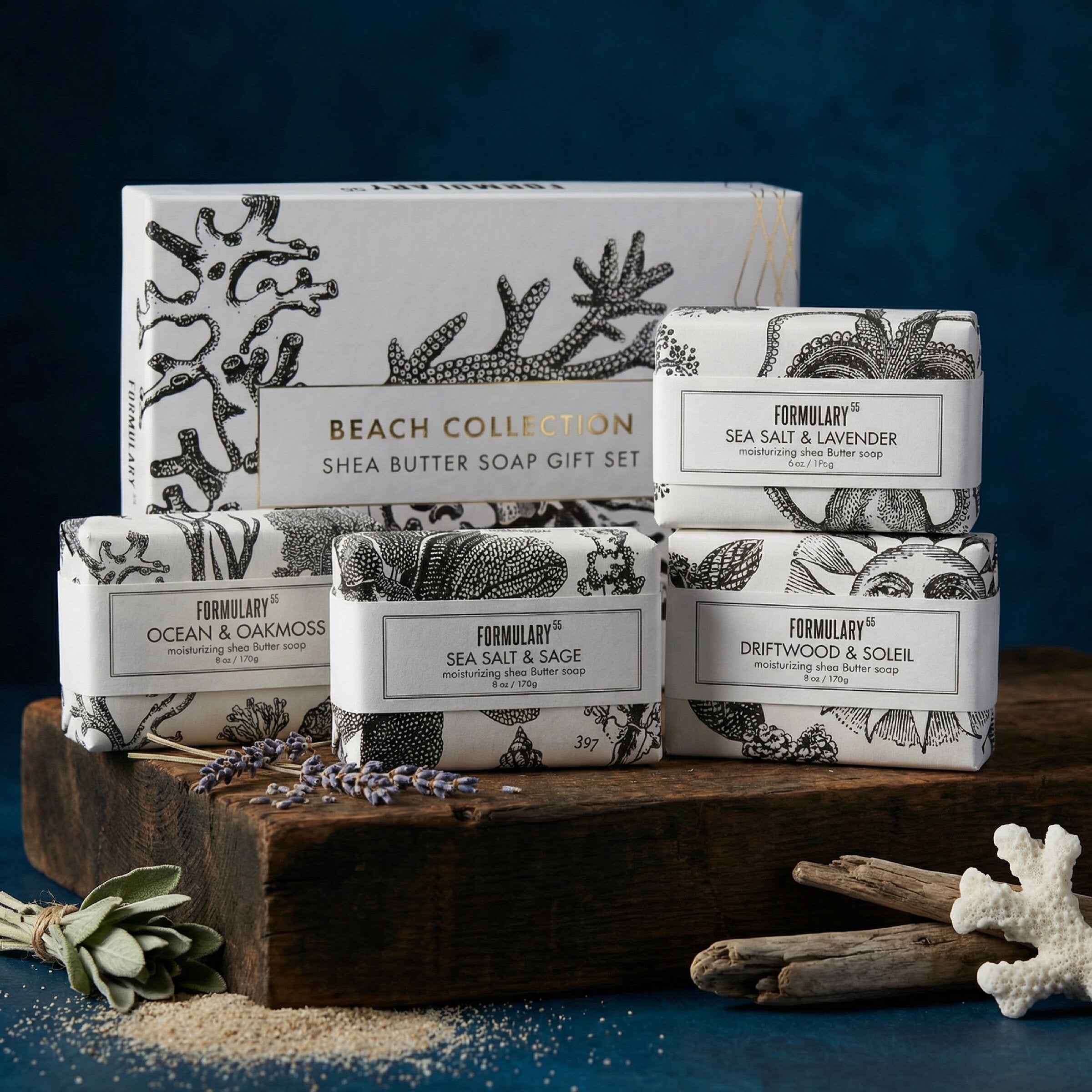 Beach Collection Shea Butter Soap Gift Set