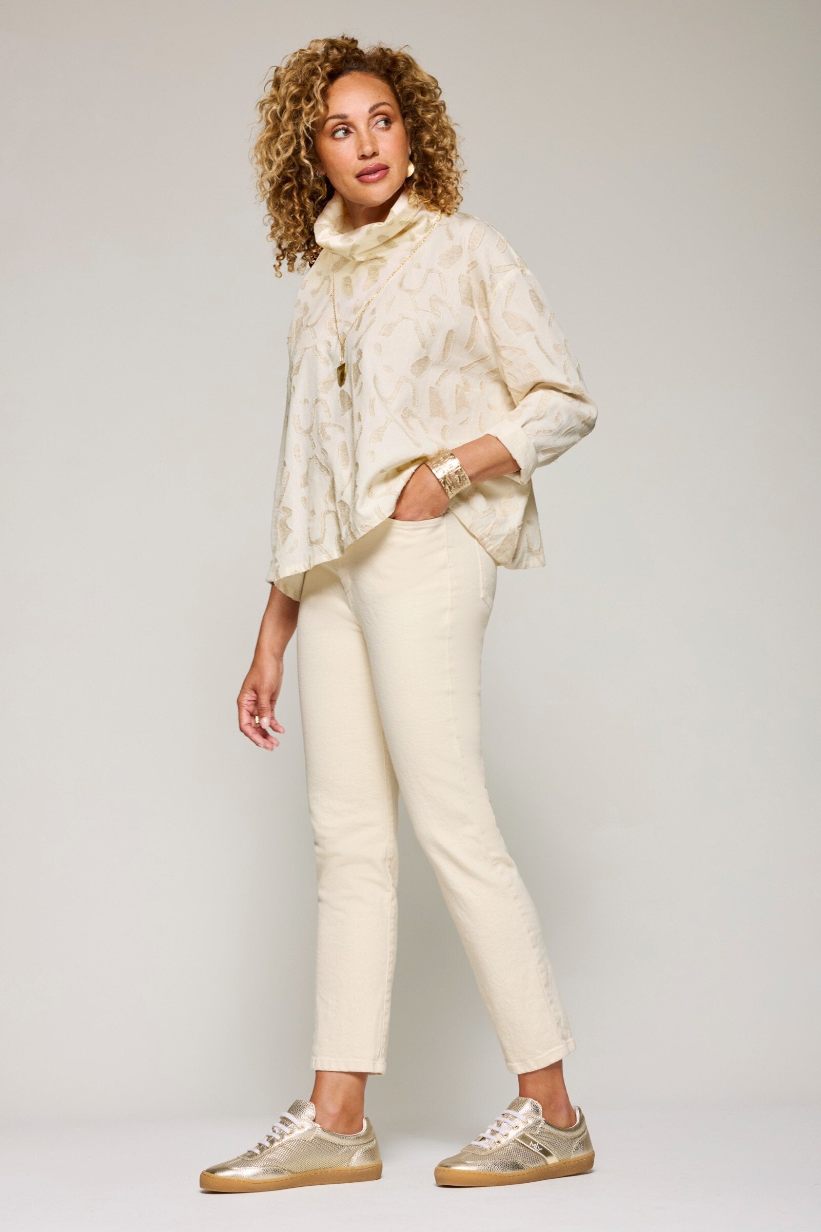 Cotton Anela Popover