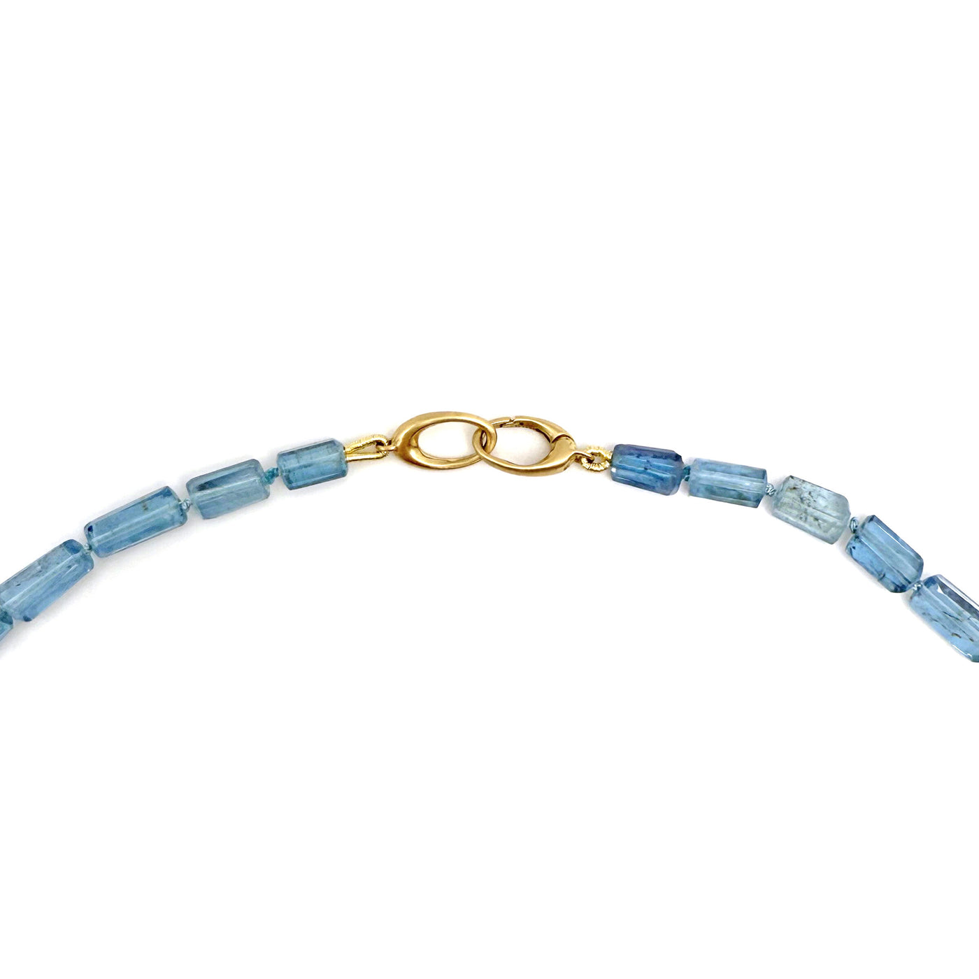 Skinny Santa Maria Aquamarine Necklace