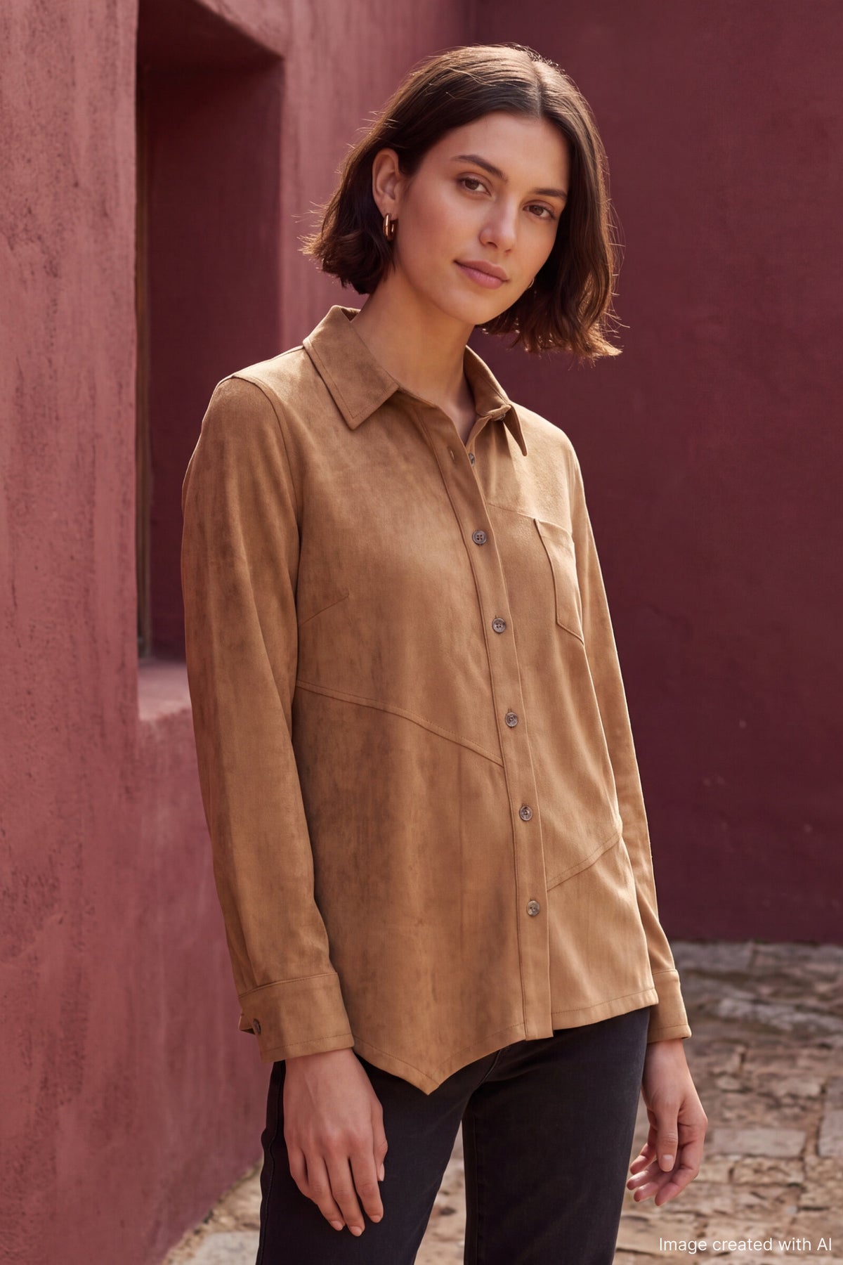 Microsuede Enya Shirt
