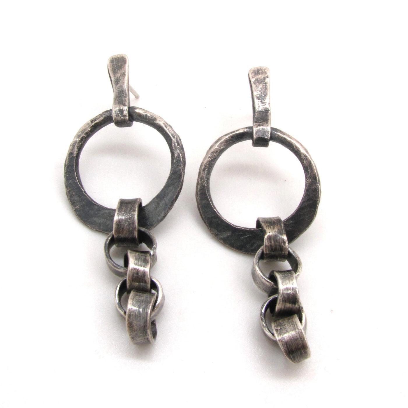 Irregular Chain Link Earrings