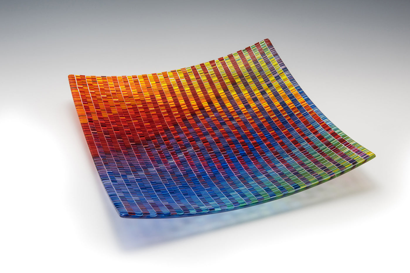 Prismatic Tapestry Platter
