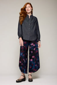 Chambray Beatrice Blouse