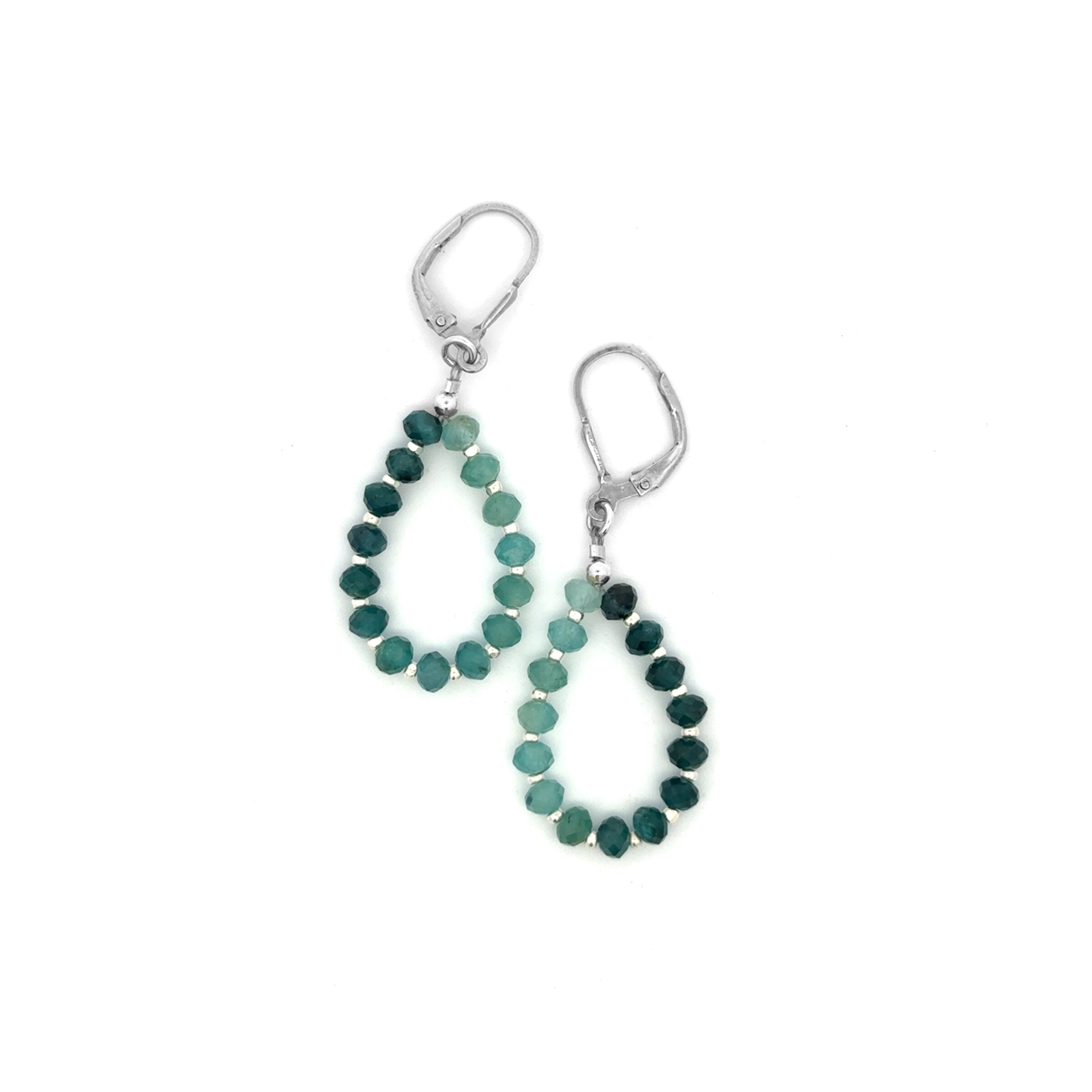 Grandidierite Earrings