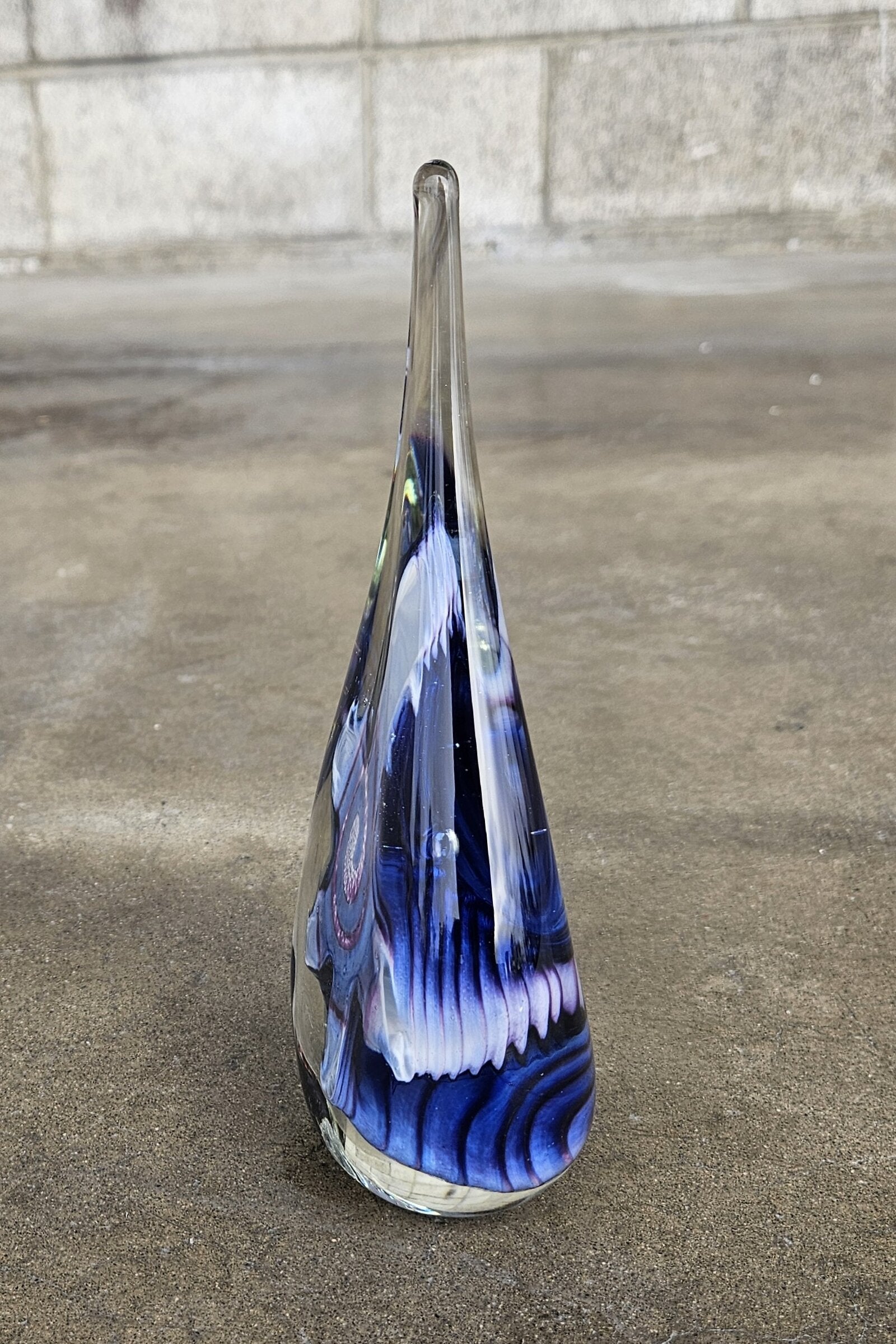 Amethyst Star of Glass