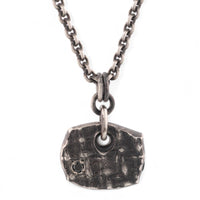 Reversible Black Diamond Pendant