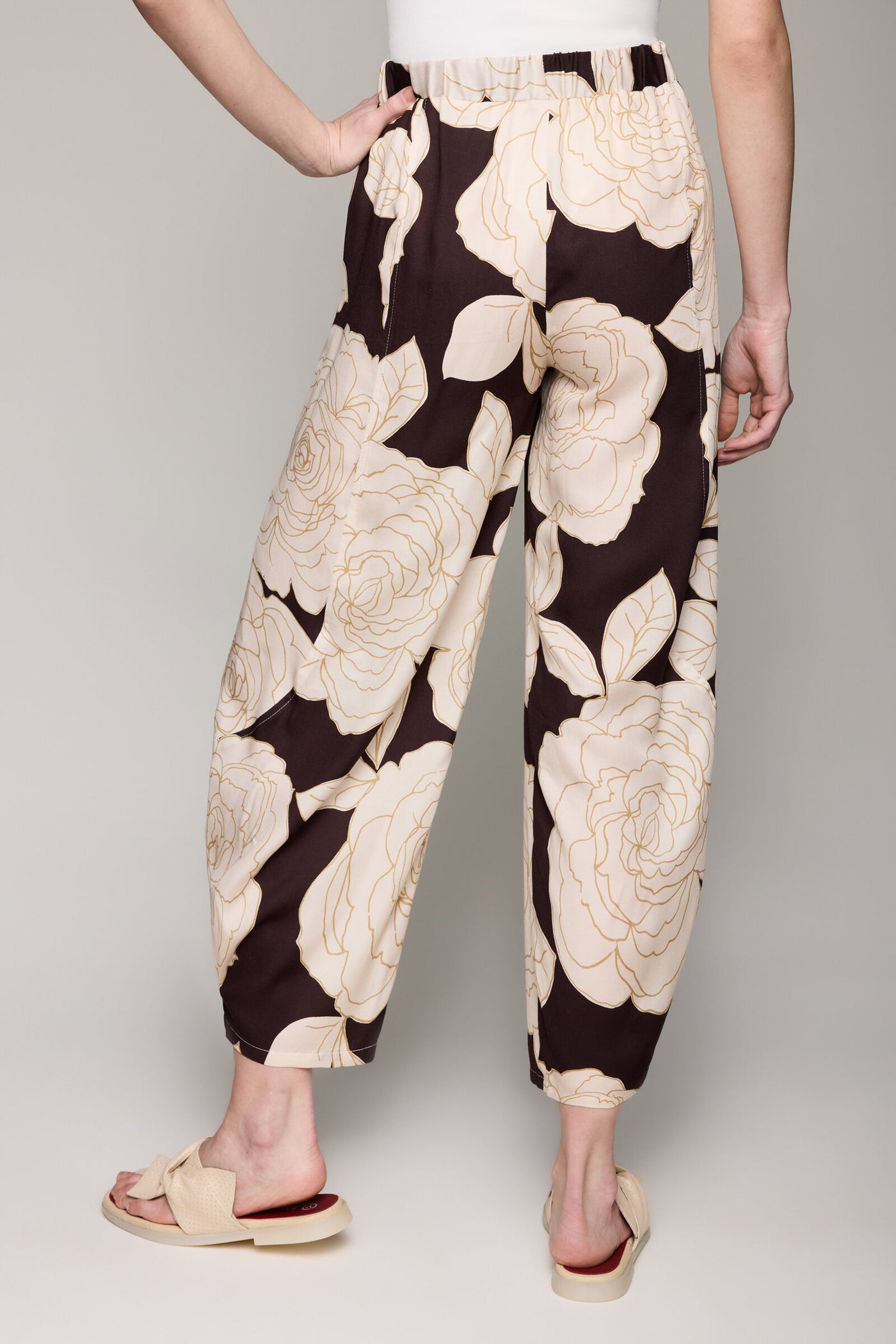 Sorano Linen Lantern Pant