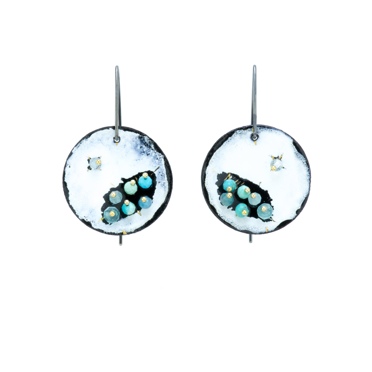 Turquoise Gem Astra Earrings II