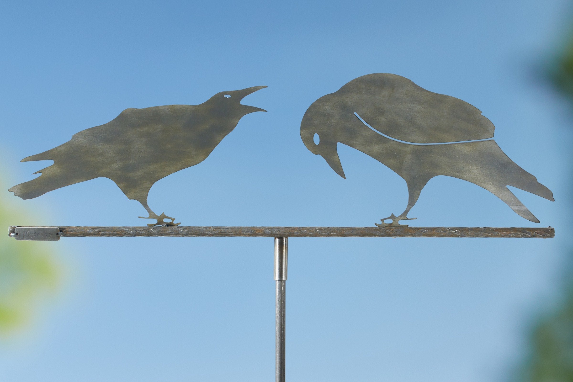 Conversational Crow Stake Set