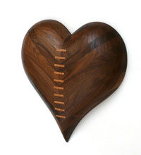 Walnut Compact Mended Heart