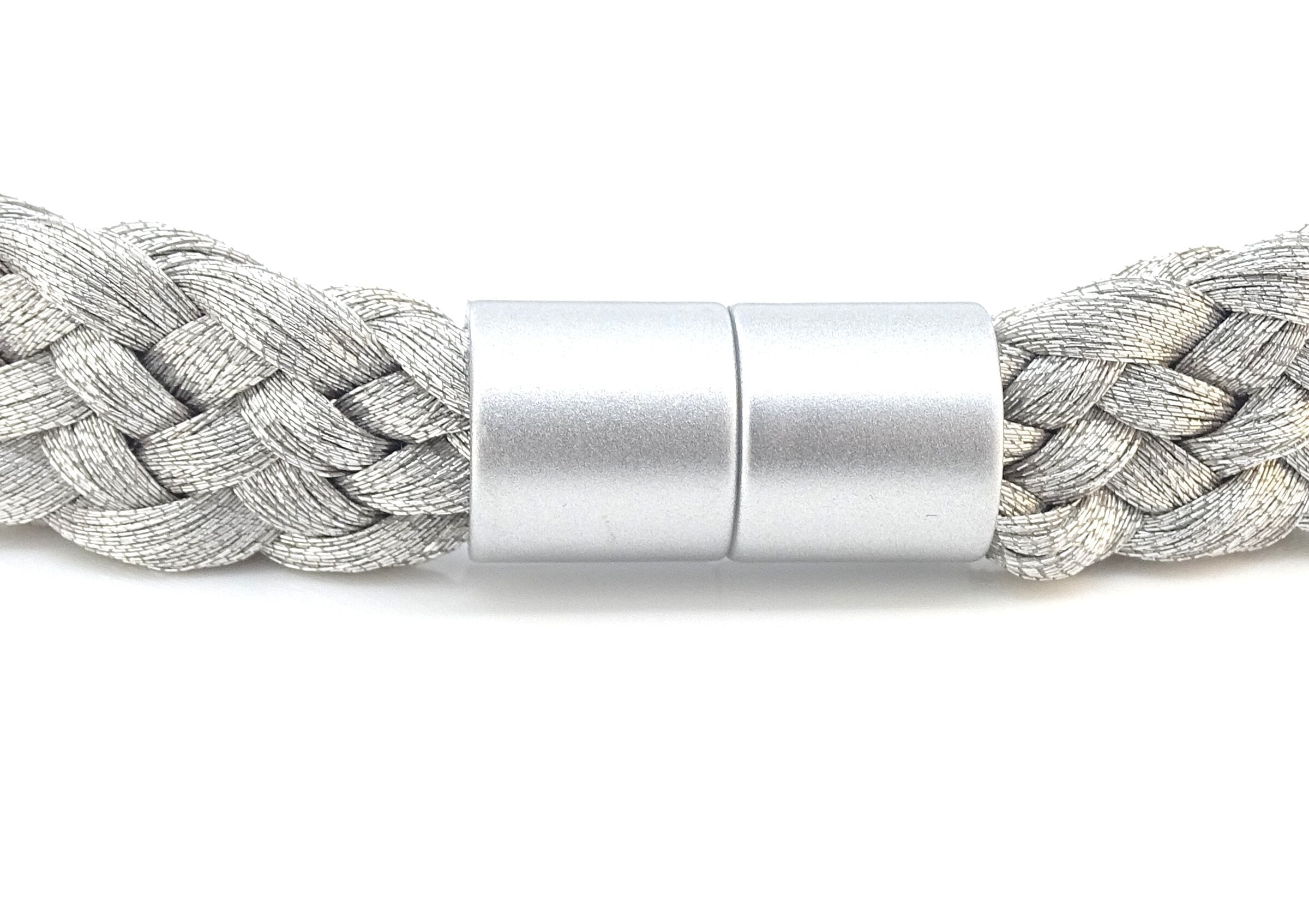 metallic silver