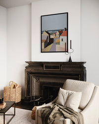 print on canvas framed