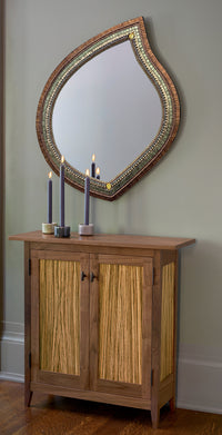 large size shown with the zebra side cabinet by Tom Dumke