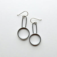 Silver Drop Earrings