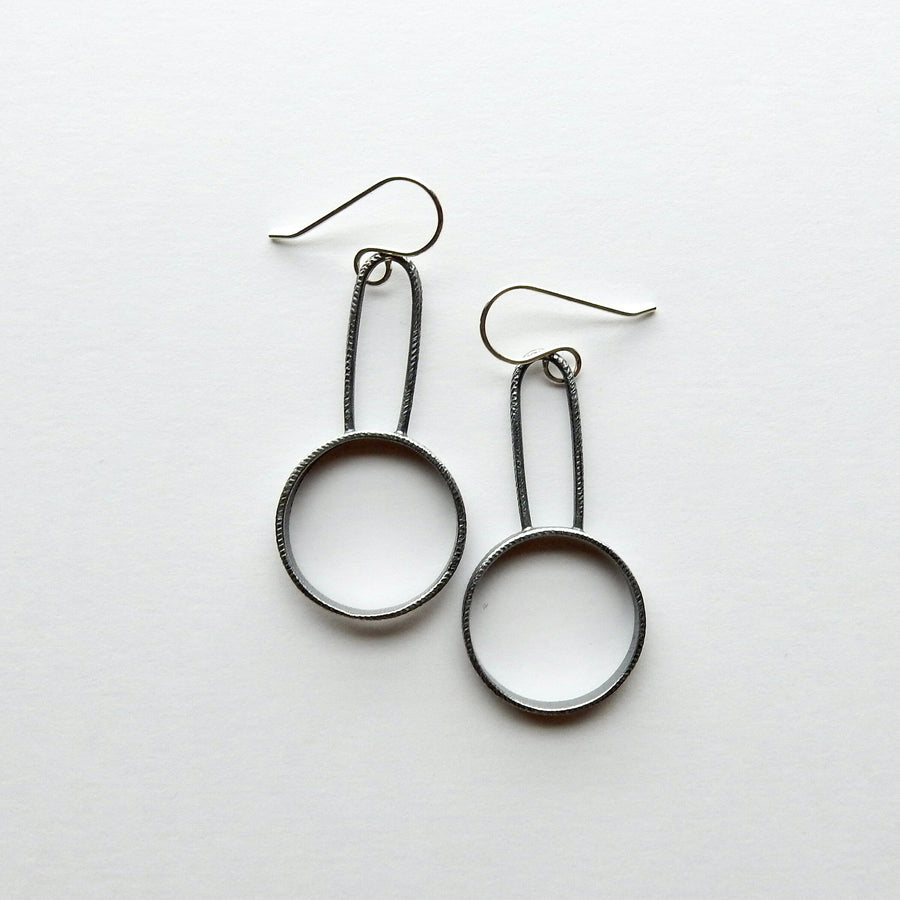 Silver Drop Earrings