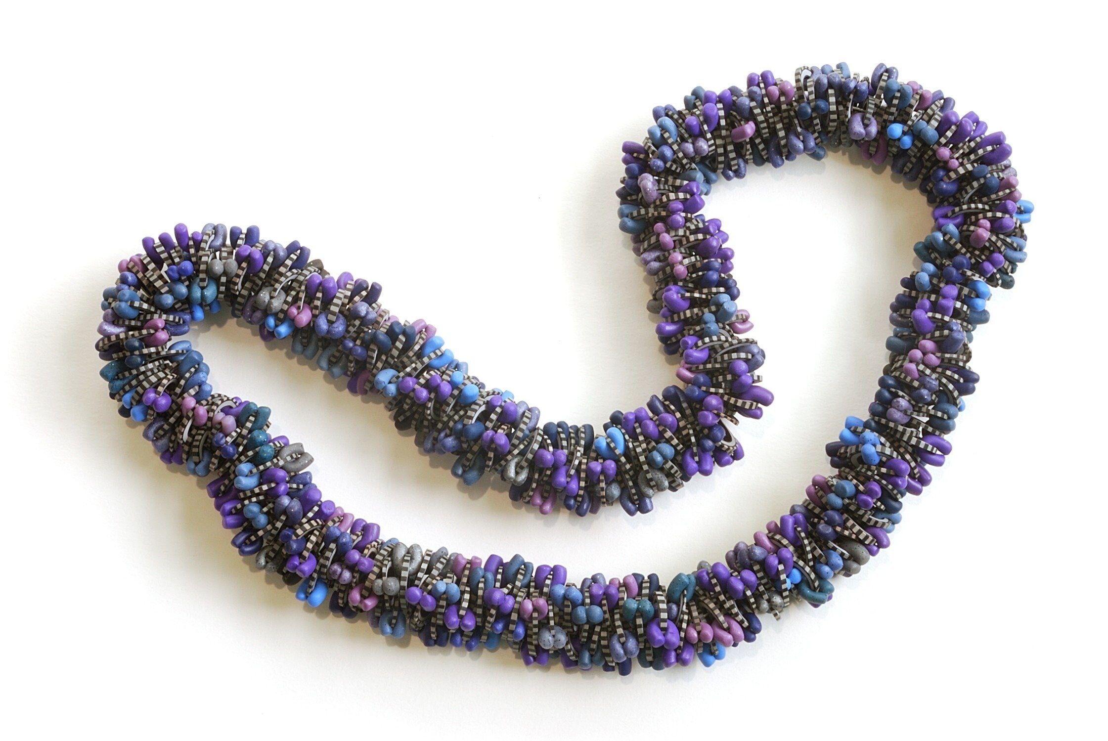 Blue Seed Necklace