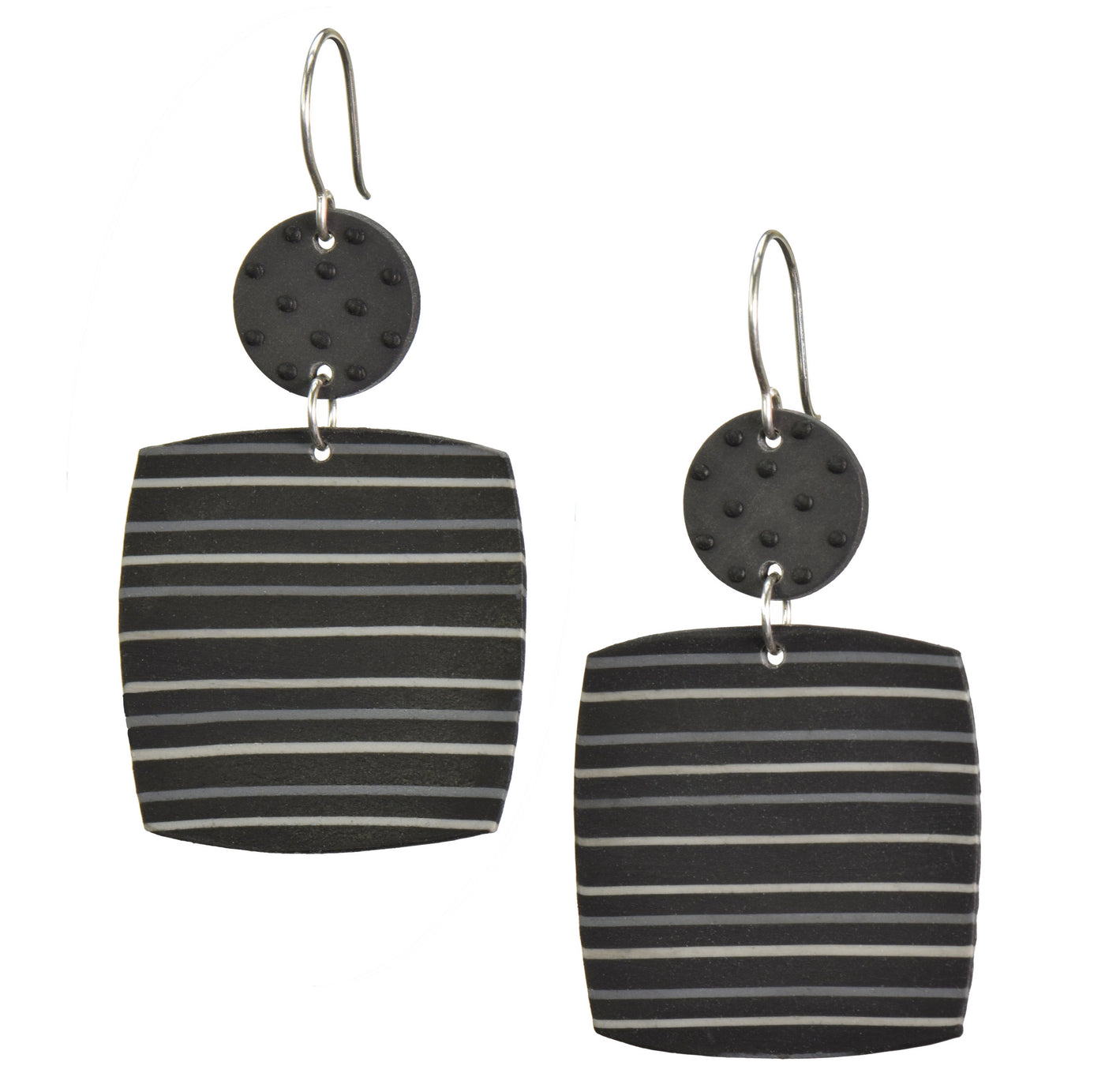 Black with stripes