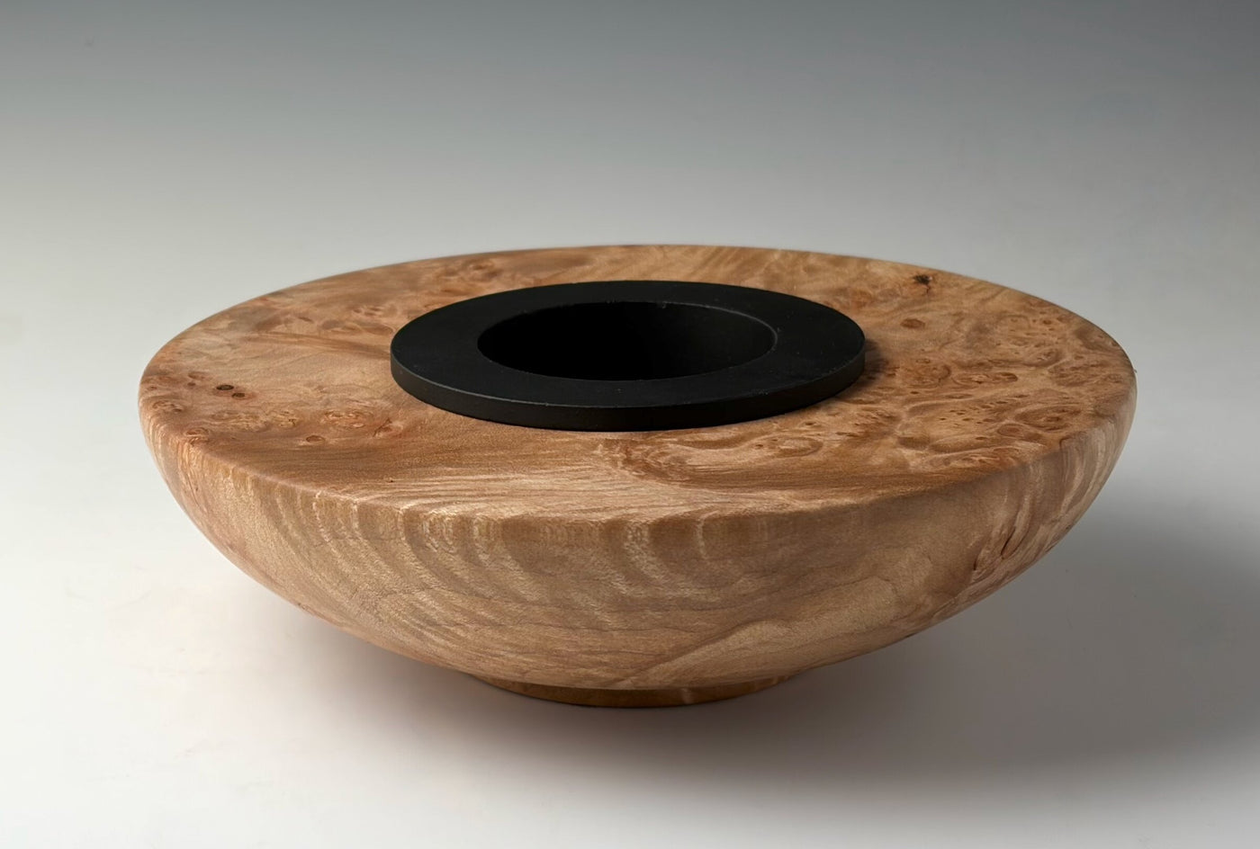 Ickebana Turned from Maple Burl