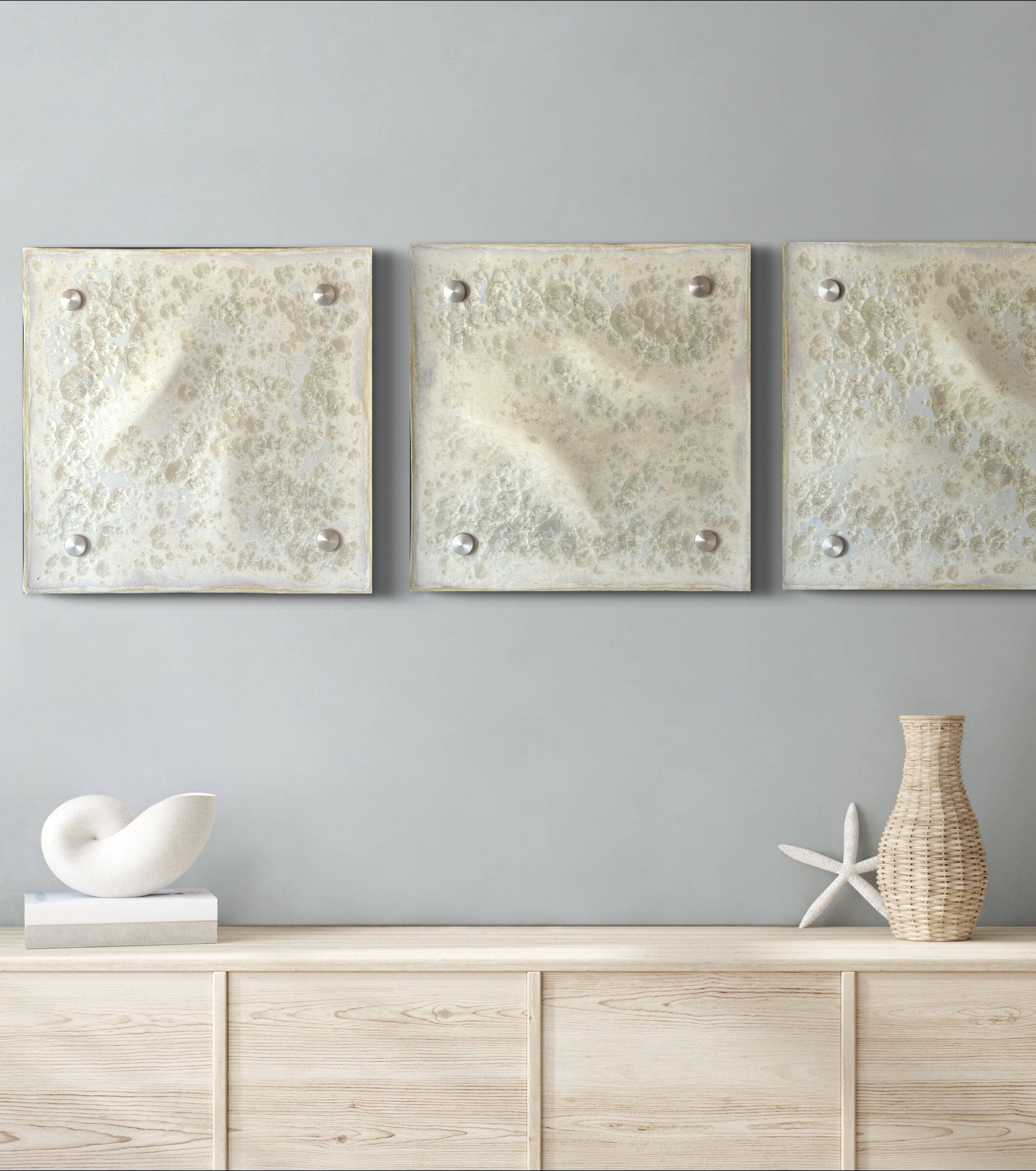 Pearl Crystalline Wall Squares