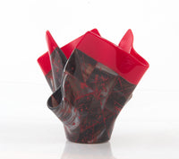 Earth and Fire Art Glass Vessel