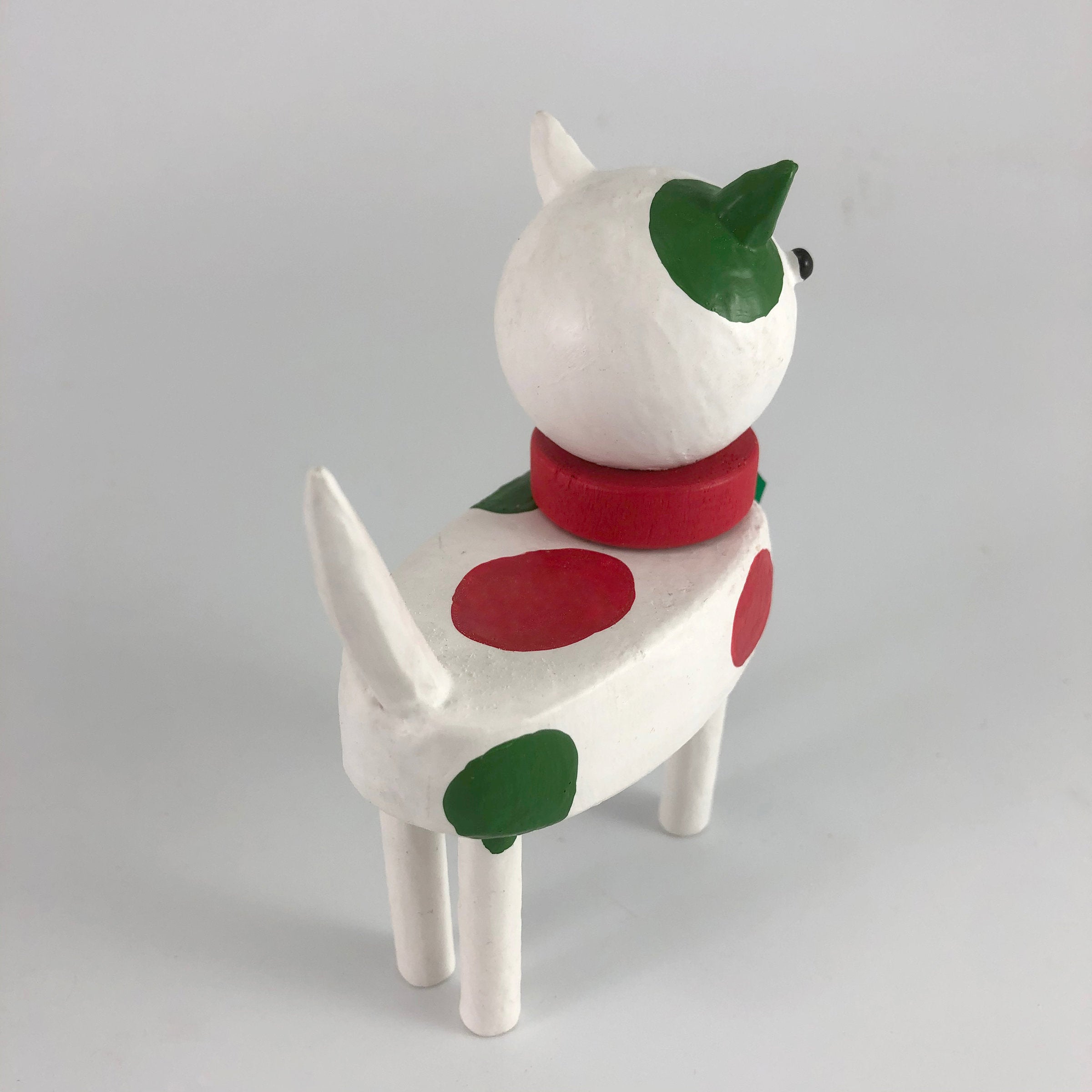 red and green calico