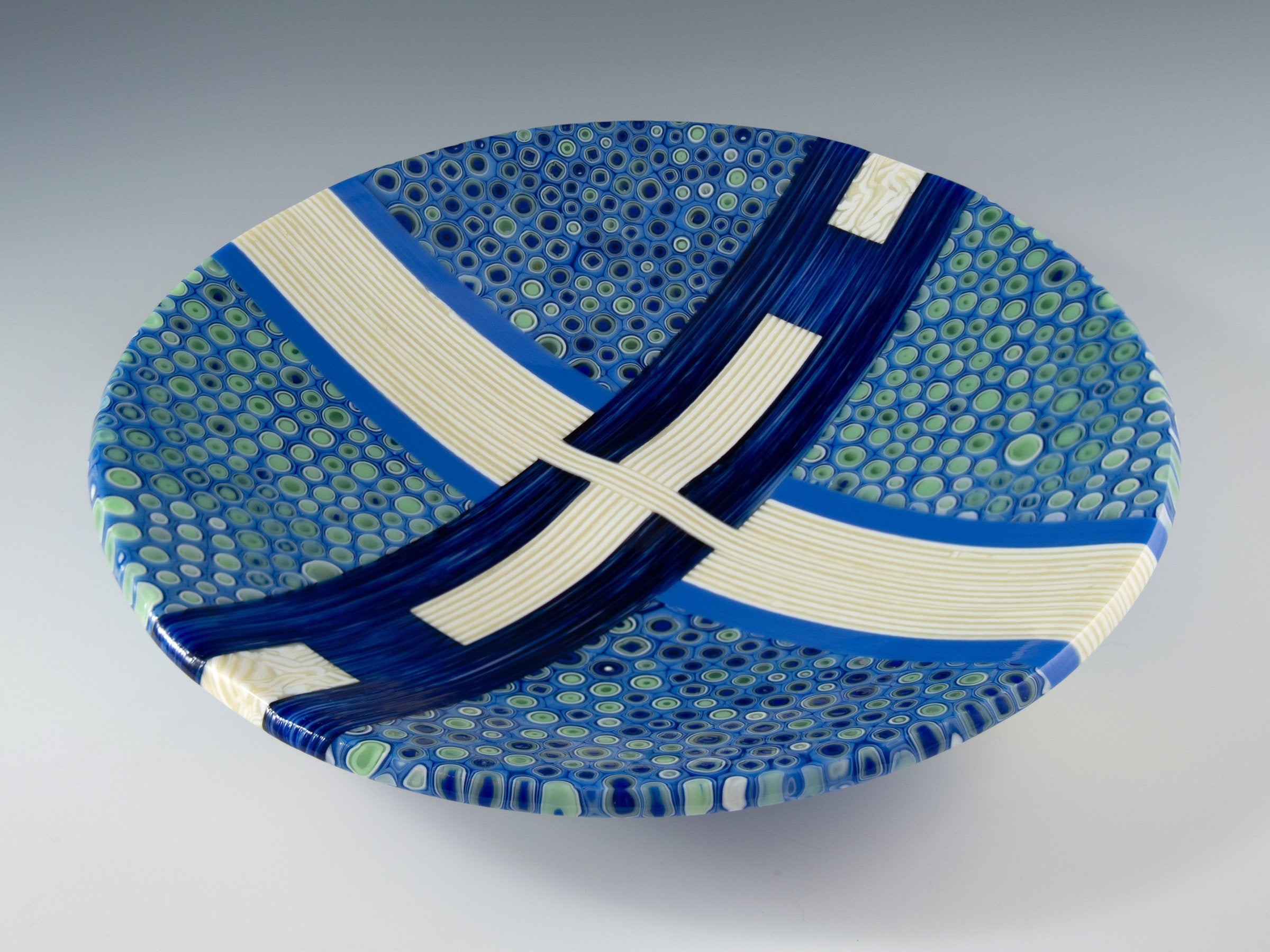 Cobalt Mint Murrini Bowl
