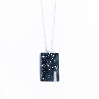 D-Tag Linear Necklace