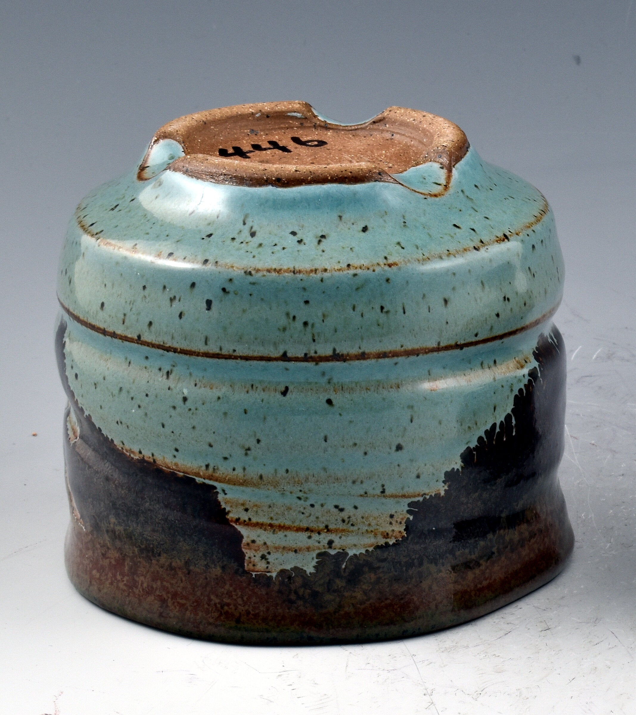 Celadon and Brown Stoneware Cup II