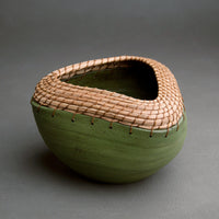 Triangle Bowl in Green