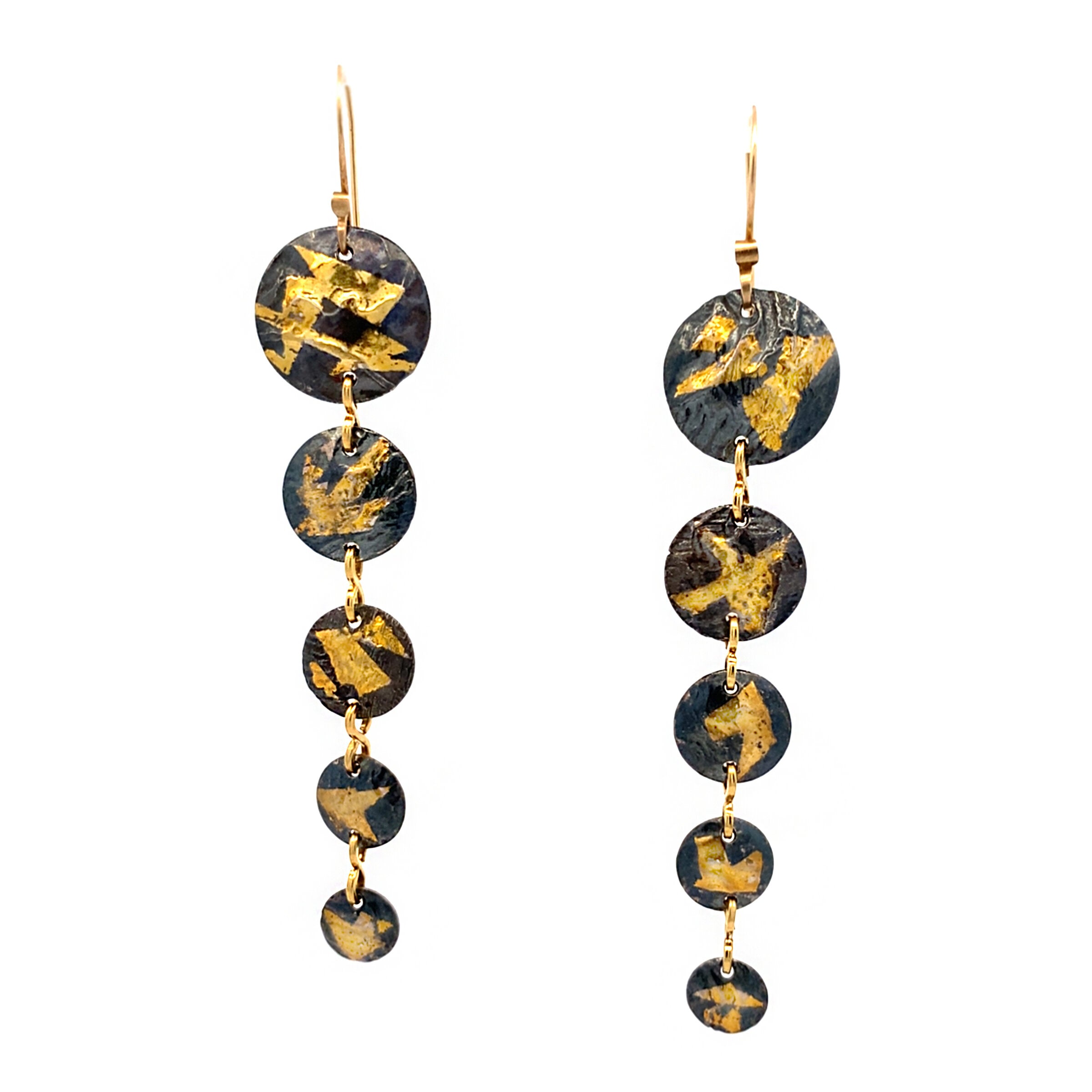 Keum-Boo Multi Disk Earrings