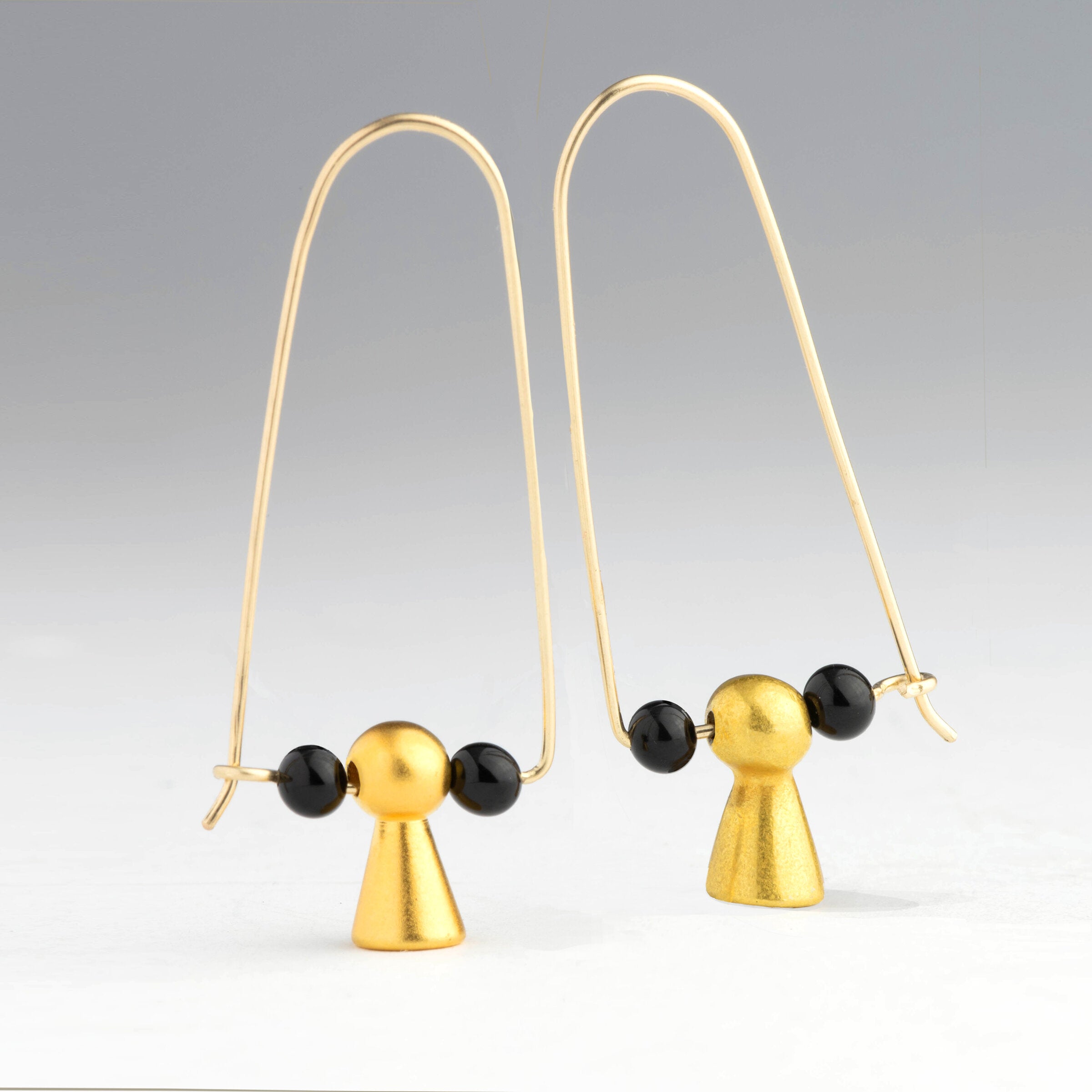 Cone & Ball Earrings