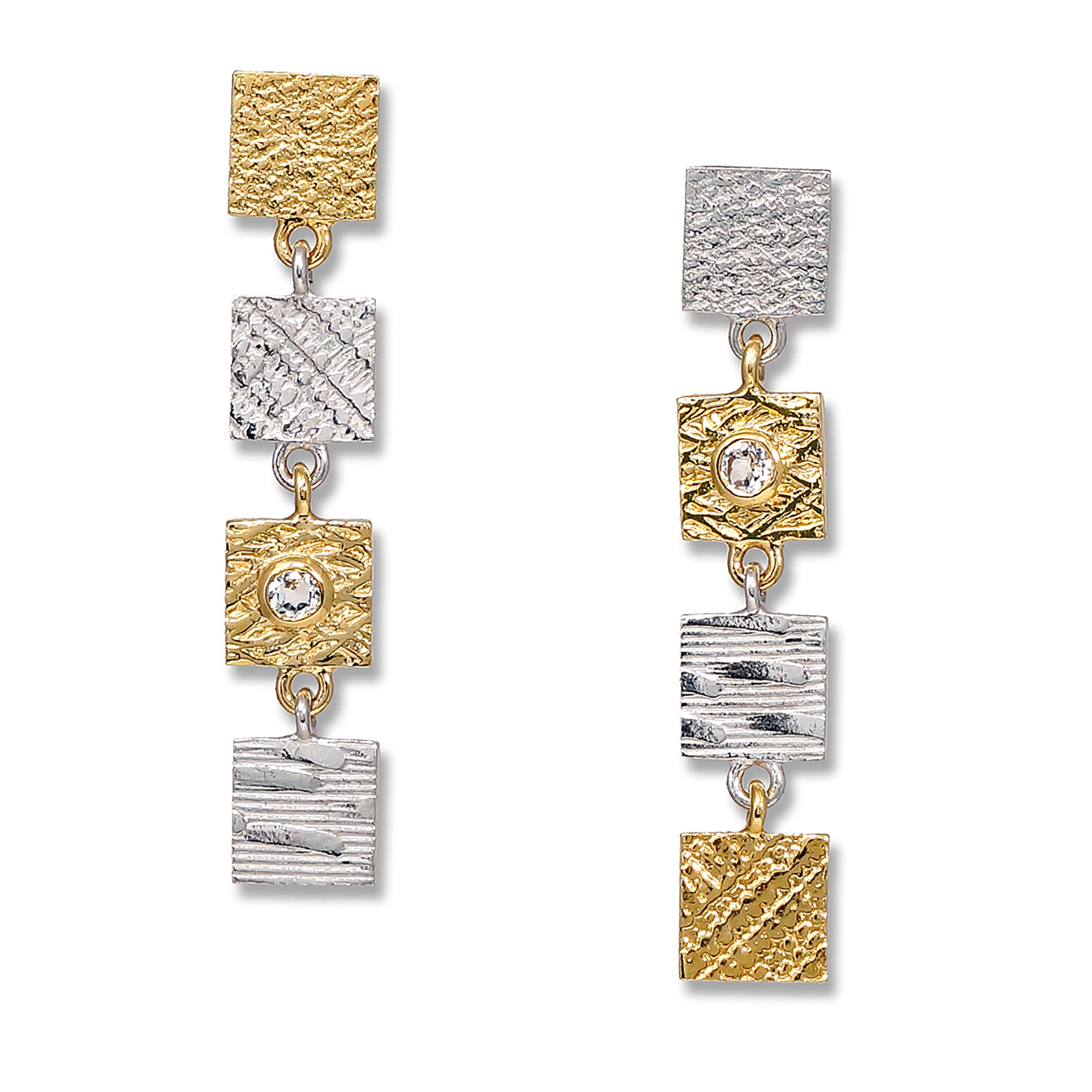 White Rhodium & Gold