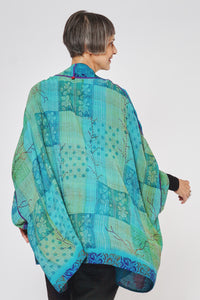 Double Collar Poncho #5