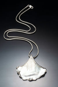 Gingko Leaf Pendant | Photo by Ralph Gabriner