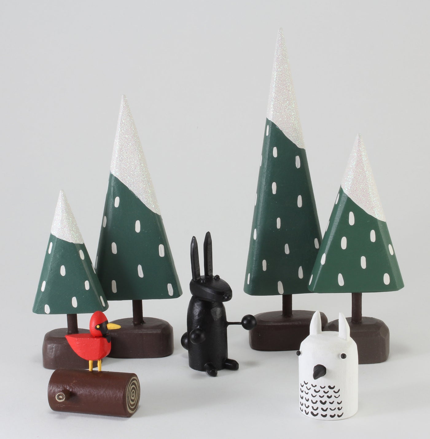 Winter Forest Scene Full Set
