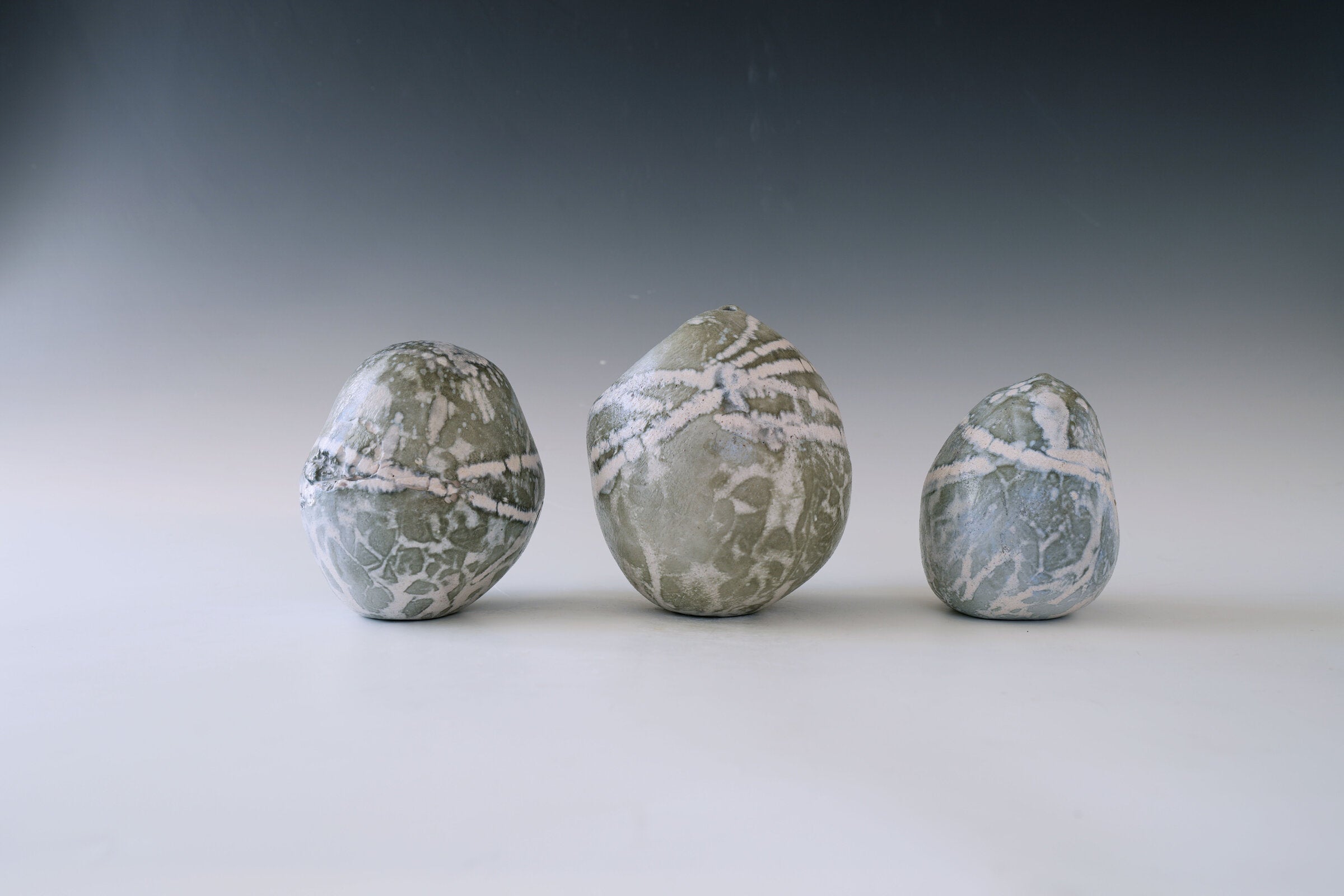 Blue Moon Riverstone Set of 3