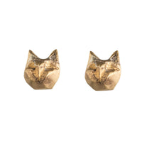 Tiny Cat Stud Earrings