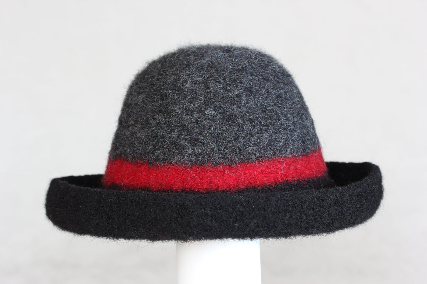 black, red, charcoal