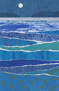 Full Moon Ocean I