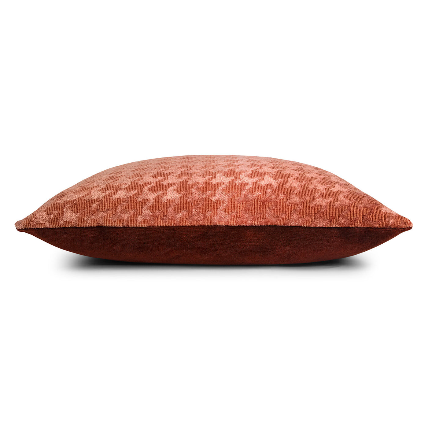 Houndstooth Woven Jacquard Pillow