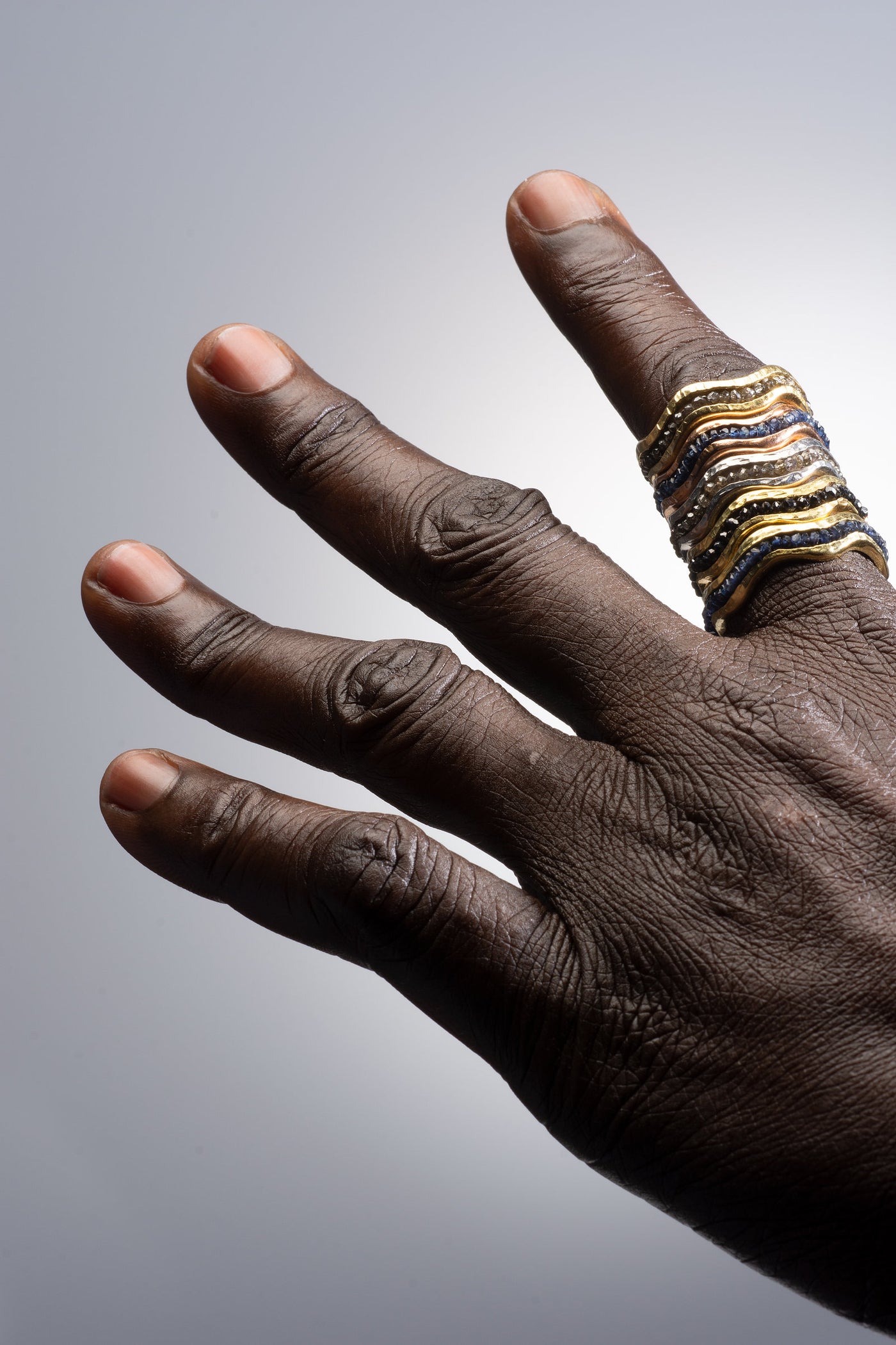 shown with other styles in the wave collection