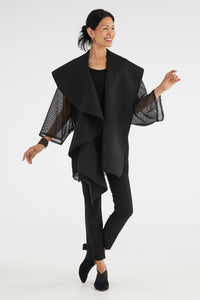 Neoprene & Mesh Duality Long Jacket