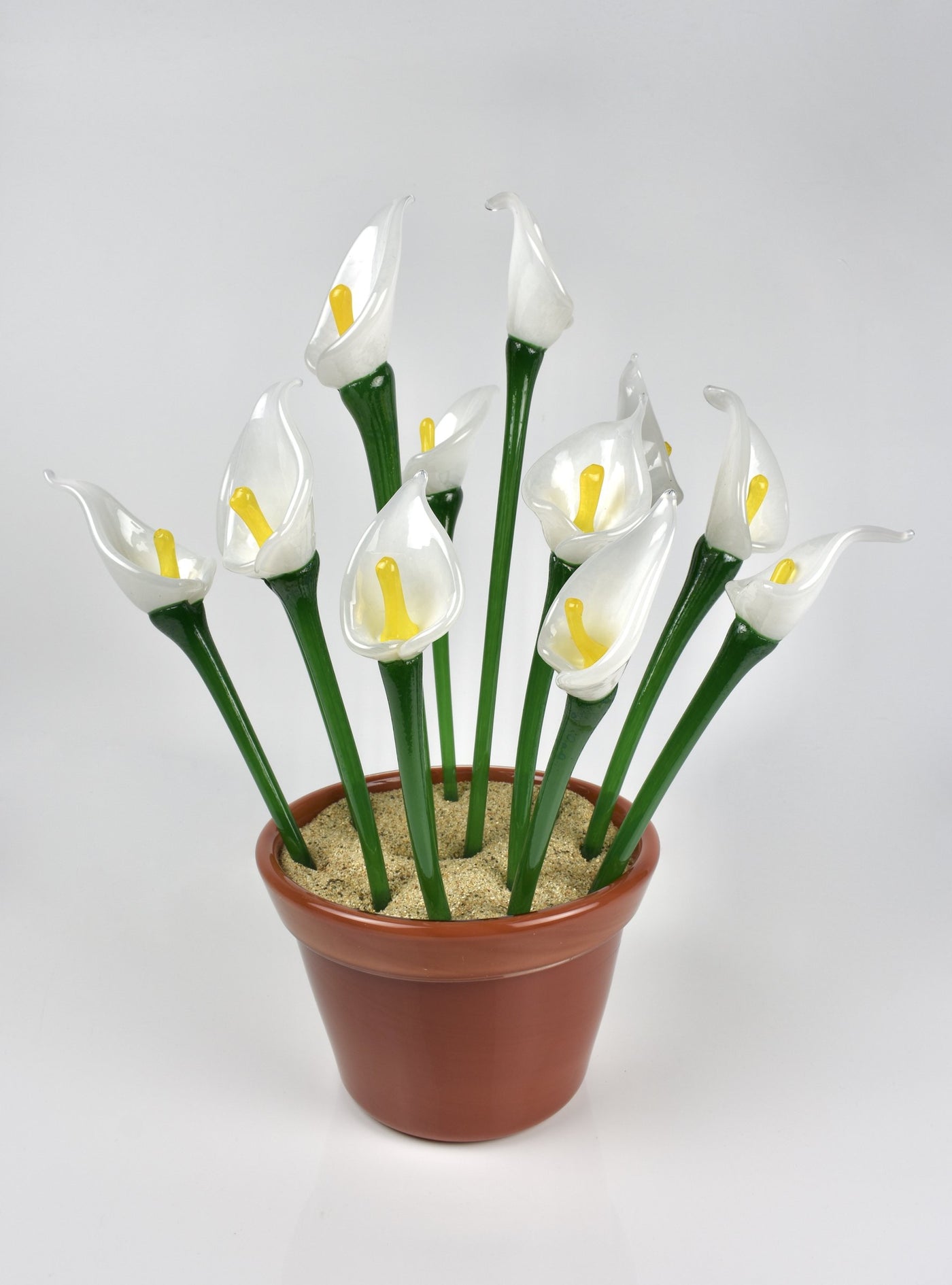 glass lily flower Calla Lily · Artful Home