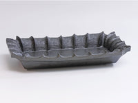 Carved Rim Rectangle Platter