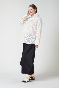 Beige Eyelet
